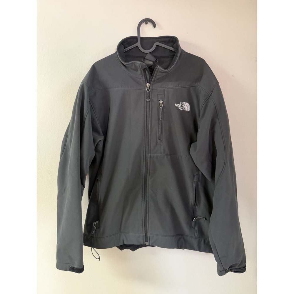 The North Face Men's Black TNF Apex Bionic Soft Shell Jacket Size Large